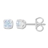 Thumbnail Image 1 of THE LEO First Light Diamond Solitaire Earrings Round 3/4 ct tw 14K White Gold (I1/I)