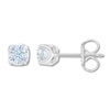 Thumbnail Image 0 of THE LEO First Light Diamond Solitaire Earrings Round 3/4 ct tw 14K White Gold (I1/I)