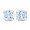 Thumbnail Image 2 of THE LEO First Light Diamond Solitaire Earrings Round 3/4 ct tw 14K White Gold (I1/I)