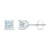 Thumbnail Image 1 of THE LEO First Light Diamond Solitaire Princess Earrings 1 ct tw 14K White Gold (I1/I)