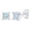 Thumbnail Image 2 of THE LEO First Light Diamond Solitaire Princess Earrings 1-1/2 ct tw 14K Gold (I1/I)