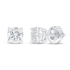 Thumbnail Image 0 of Lab-Created Diamond Solitaire Earrings 1 ct tw Round 14K White Gold (SI2/F)