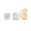 Thumbnail Image 1 of THE LEO First Light Diamond Solitaire Earrings 1/4 ct tw 14K Yellow Gold (I1/I)
