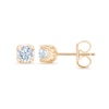 Thumbnail Image 1 of THE LEO First Light Diamond Solitaire Earrings 1/4 ct tw 14K Yellow Gold (I1/I)