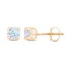 Thumbnail Image 2 of THE LEO First Light Diamond Solitaire Earrings Round 1 ct tw 14K Yellow Gold (I1/I)
