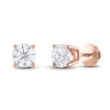 Thumbnail Image 0 of Diamond Solitaire Stud Earrings 1 ct tw Round 14K Rose Gold (I2/I)