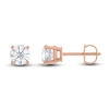 Thumbnail Image 2 of Diamond Solitaire Stud Earrings 1 ct tw Round 14K Rose Gold (I2/I)