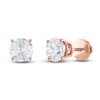 Thumbnail Image 1 of Diamond Solitaire Stud Earrings 1-1/4 ct tw Round 14K Rose Gold (I2/I)