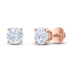 Thumbnail Image 0 of Diamond Solitaire Stud Earrings 2 ct tw Round 14K Rose Gold (I2/I)