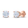 Thumbnail Image 0 of Diamond Solitaire Stud Earrings 2 ct tw Round 14K Rose Gold (I2/I)