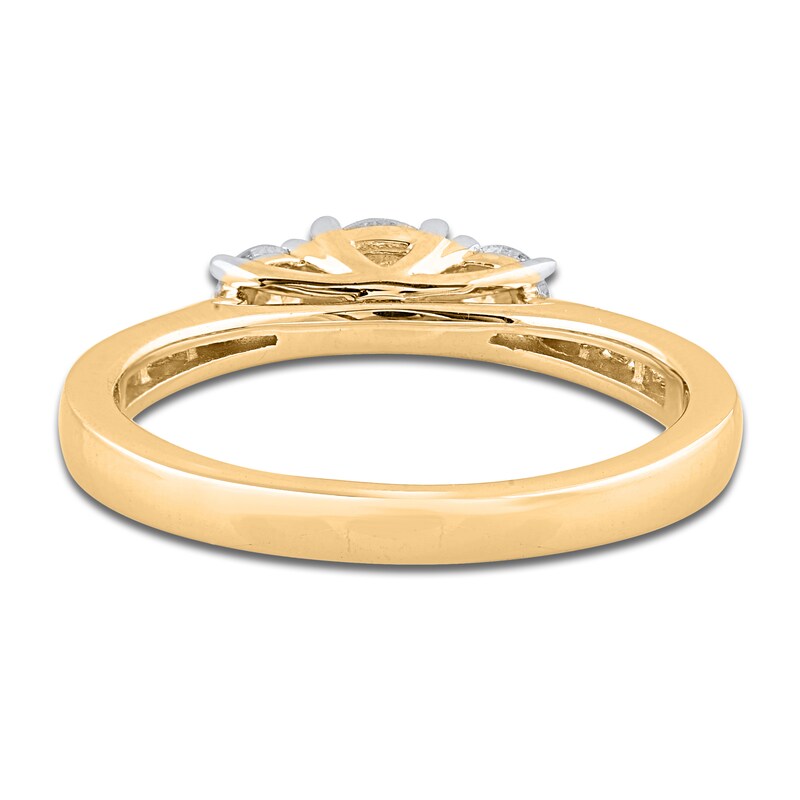 Main Image 3 of Diamond Engagement Ring 1 ct tw Round 14K Yellow Gold