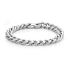 Thumbnail Image 3 of Men's Solid Cross Necklace & Bracelet Set Stainless Steel