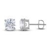 Thumbnail Image 1 of Diamond Solitaire Stud Earrings 1-3/8 ct tw Round 14K White Gold (I2/I)