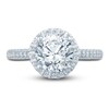 Thumbnail Image 2 of Pnina Tornai Lab-Created Diamond Engagement Ring 2-1/2 ct tw Round 14K White Gold