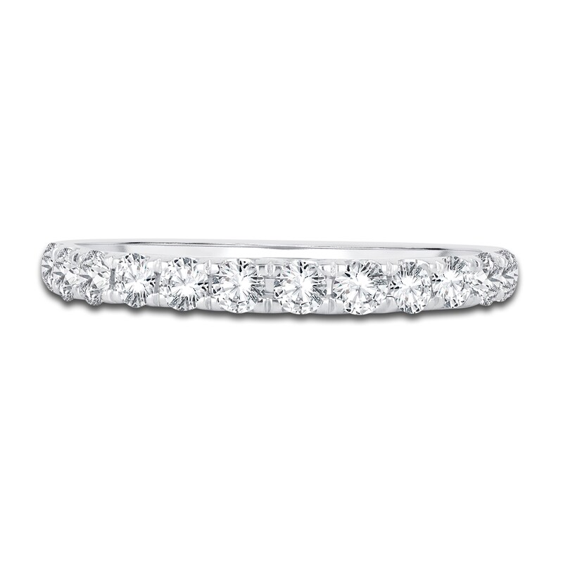 Diamond Wedding Band 1/2 ct tw Round 14K White Gold