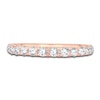 Thumbnail Image 2 of Diamond Wedding Band 1/2 ct tw Round 14K Rose Gold