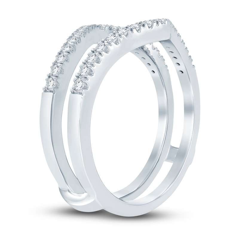 Main Image 2 of Diamond Enhancer Band 1/5 ct tw Round 14K White Gold