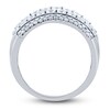 Thumbnail Image 2 of Diamond Multi-Row Anniversary Band 2 ct tw Round 14K White Gold
