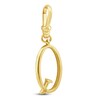 Thumbnail Image 2 of Charm'd by Lulu Frost Diamond Letter Q Charm 1/10 ct tw Pavé Round 10K Yellow Gold