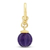 Thumbnail Image 0 of Charm'd by Lulu Frost 10K Yellow Gold 9MM Amethyst Birthstone Charm