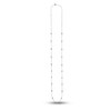 Thumbnail Image 4 of Kallati Diamond Necklace 5/8 ct tw Baguette/Round/Princess 14K White Gold 18.5"