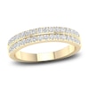 Thumbnail Image 1 of Diamond Wedding Band 1/2 ct tw Round 14K Yellow Gold