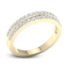 Thumbnail Image 2 of Diamond Wedding Band 1/2 ct tw Round 14K Yellow Gold