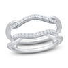 Thumbnail Image 1 of Diamond Anniversary Enhancer Band 1/5 ct tw Round 14K White Gold