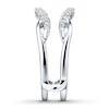 Thumbnail Image 3 of Diamond Anniversary Enhancer Band 1/5 ct tw Round 14K White Gold