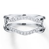 Thumbnail Image 4 of Diamond Anniversary Enhancer Band 1/5 ct tw Round 14K White Gold