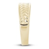 Thumbnail Image 3 of Men's Diamond Wedding Band 1/6 ct tw Round 14K Yellow Gold