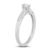 Thumbnail Image 1 of Diamond Promise Ring 1/4 ct tw Oval/Round 14K White Gold