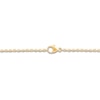 Thumbnail Image 3 of Children's Diamond Cross Necklace 1/20 ct tw 18K Yellow Gold 10"