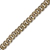 Thumbnail Image 3 of Men's Brown Diamond Curb Chain Bracelet 1-1/2 ct tw 10K Yellow Gold 8.25"