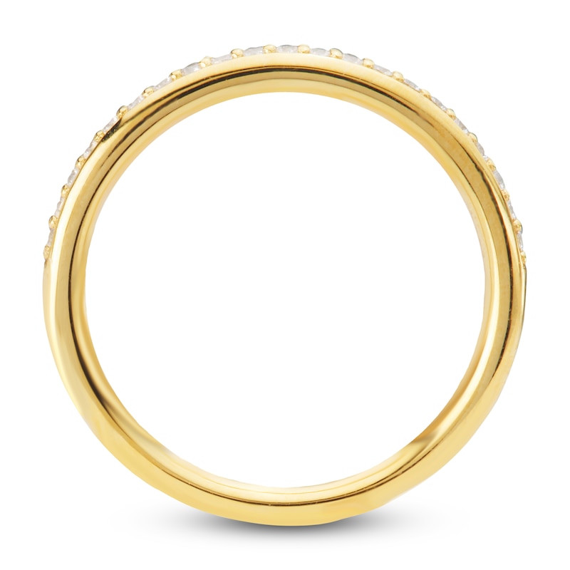 Main Image 2 of Certified Diamond Anniversary Ring 1/6 ct tw 14K Yellow Gold
