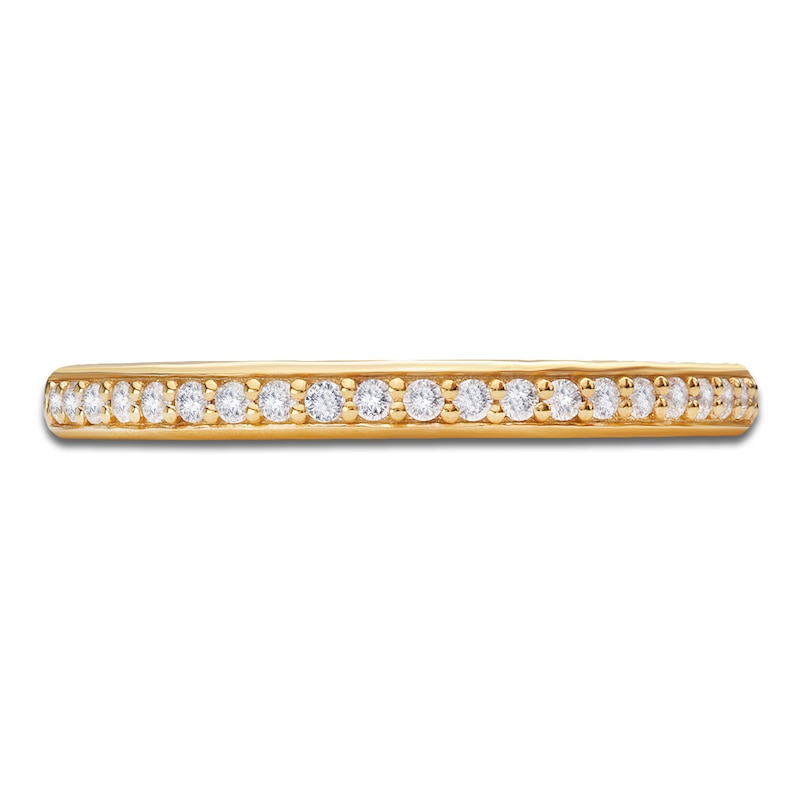 Main Image 3 of Certified Diamond Anniversary Ring 1/6 ct tw 14K Yellow Gold