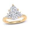 Thumbnail Image 1 of Pear-Shaped Created By Jared Studio Lab-Grown Diamond Engagement Ring 3-1/6 ct tw 14K Yellow Gold