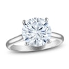 Thumbnail Image 1 of Round-Cut Lab-Grown Diamond Solitaire Plus Engagement Ring 4-1/6 ct tw Platinum (VS2/F)
