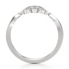 Thumbnail Image 2 of J'Lure Lab-Grown Diamond Scalloped Wedding Band 1/5 ct tw 18K White Gold
