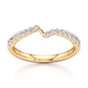 Thumbnail Image 1 of J'Lure Lab-Grown Diamond Contour Wedding Band 1/3 ct tw 18K Yellow Gold