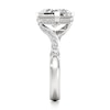 Thumbnail Image 3 of J'Lure Radiant Brilliant-Cut Lab-Grown Diamond Bypass Engagement Ring 3-1/2 ct tw 18K White Gold