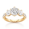 Thumbnail Image 1 of J'Lure Hexagon Brilliant-Cut Lab-Grown Diamond Engagement Ring 3-1/2 ct tw 18K Yellow Gold