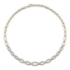 Thumbnail Image 1 of Shy Creation Diamond Graduated Chain Link Necklace 2-3/8 ct tw 14K Yellow Gold 16" SC55021038Z16