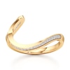 Thumbnail Image 1 of J'Lure Lab-Grown Diamond Contour Wedding Band 1/6 ct tw 18K Yellow Gold