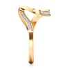 Thumbnail Image 3 of J'Lure Lab-Grown Diamond Contour Wedding Band 1/6 ct tw 18K Yellow Gold