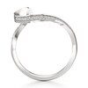 Thumbnail Image 2 of J'Lure Lab-Grown Diamond Contour Wedding Band 1/6 ct tw 18K White Gold
