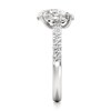 Thumbnail Image 3 of J'Lure Oval Step-Cut Two-Stone Lab-Grown Diamond Engagement Ring 1-7/8 ct tw 18K White Gold