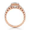 Thumbnail Image 2 of J'Lure Hexagon Step-Cut Lab-Grown Diamond Engagement Ring 3-1/2 ct tw 18K Rose Gold