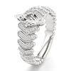 Thumbnail Image 4 of J'Lure Lozenge Step-Cut Lab-Grown Diamond Engagement Ring 1-3/8 ct tw 18K White Gold