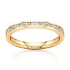 Thumbnail Image 1 of J'Lure Baguette & Round-Cut Lab-Grown Diamond Wedding Band 1/3 ct tw 18K Yellow Gold
